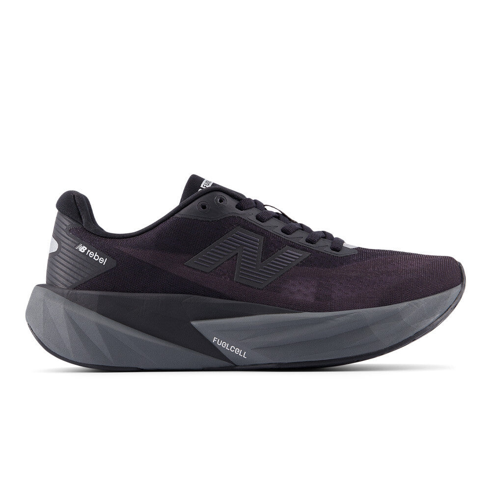 New Balance FuelCell Rebel v5 Women's Running Shoes - Black/Castlerock/Black Cement