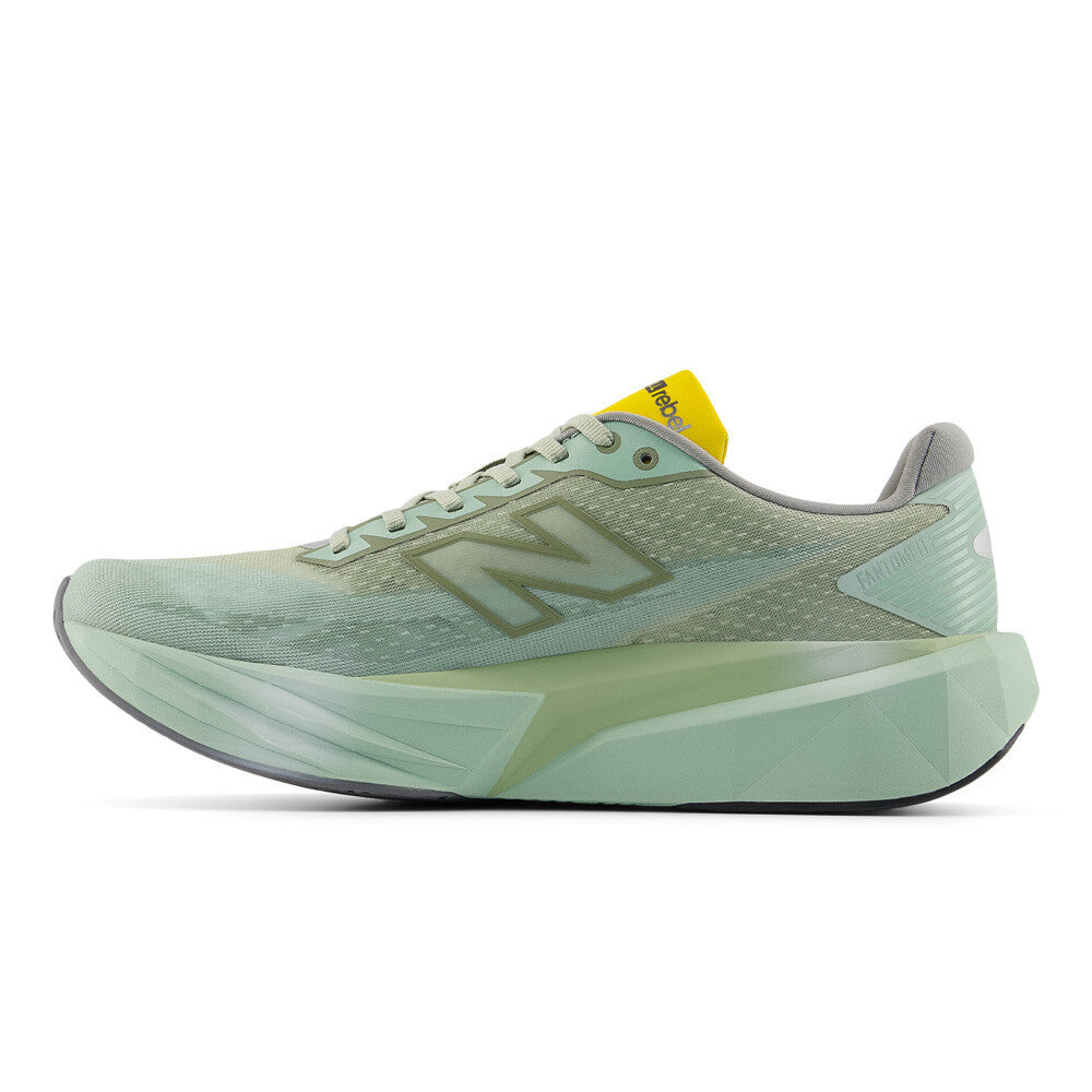 New Balance FuelCell Rebel v5 Men's Running Shoes - Garter Snake/Mosaic Green/Ginger Lemon