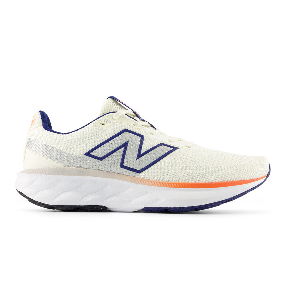 New Balance 520v9 Men's Running Shoes - Angora/Blue Oyster/Tangerine Heat