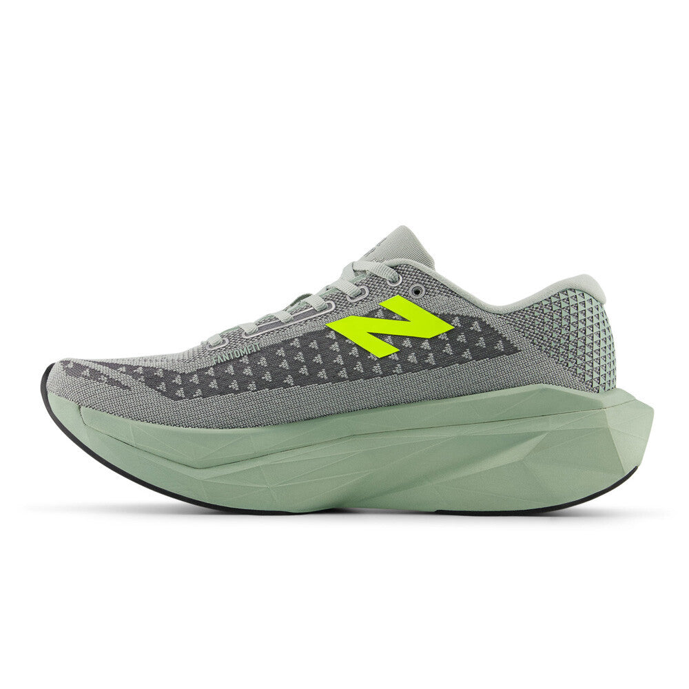 New Balance FuelCell SuperComp Trainer v3 Men's Running Shoes (2E Width) - Mosaic Green/Lone Star Grey