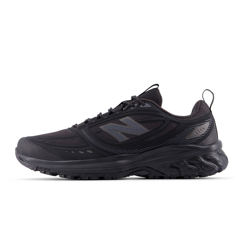 New Balance 410v9 Men's Trail Running Shoes - Black/Neptune Grey/Castlerock