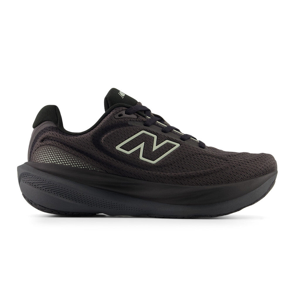 New Balance 1080v15 Women's Running Shoes (D Width) - Black/Faded Black/Olivine