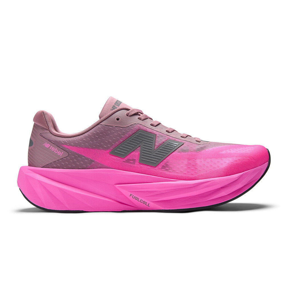 New Balance FuelCell Rebel v5 Men's Running Shoes - Pink Heat/Rosewood