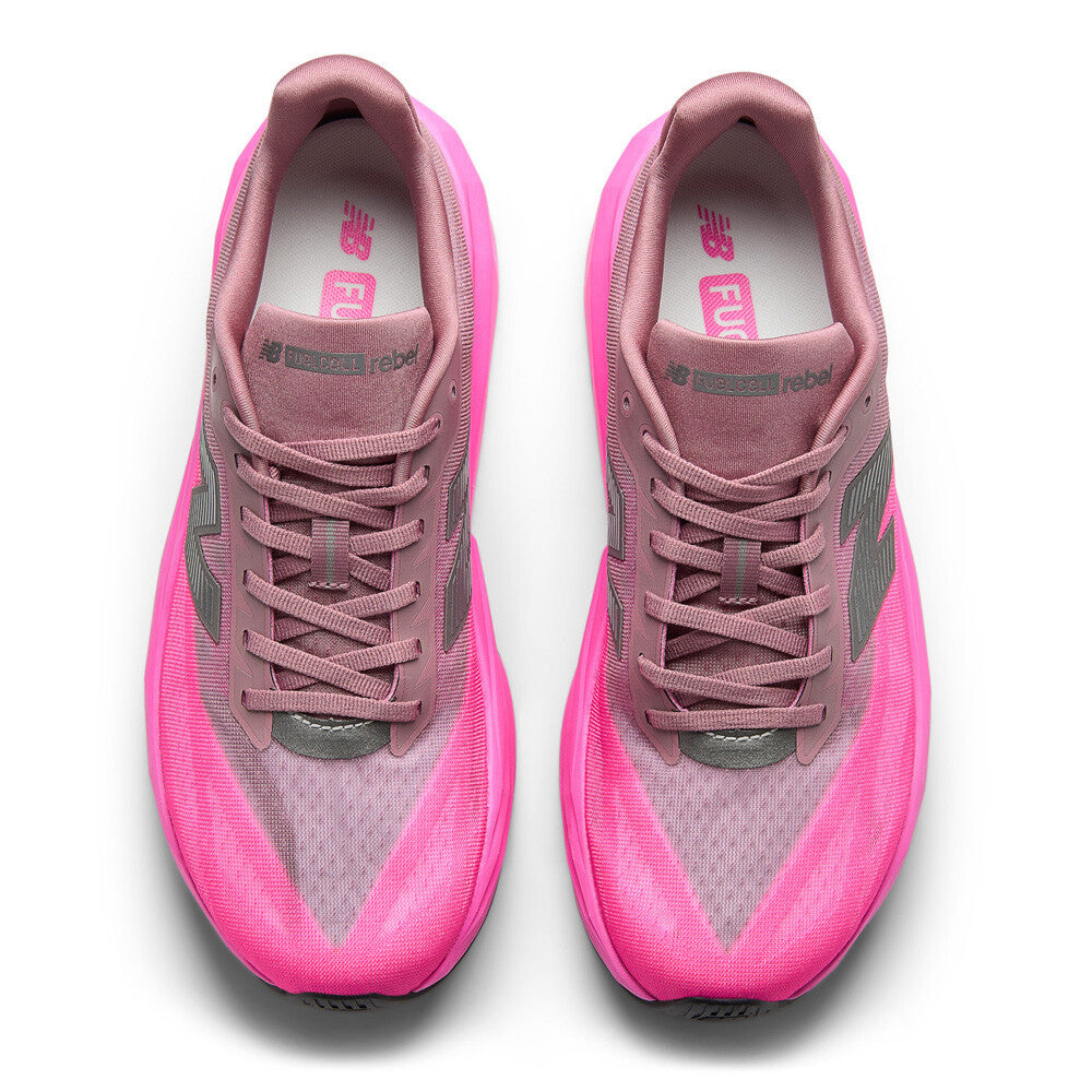 New Balance FuelCell Rebel v5 Men's Running Shoes - Pink Heat/Rosewood