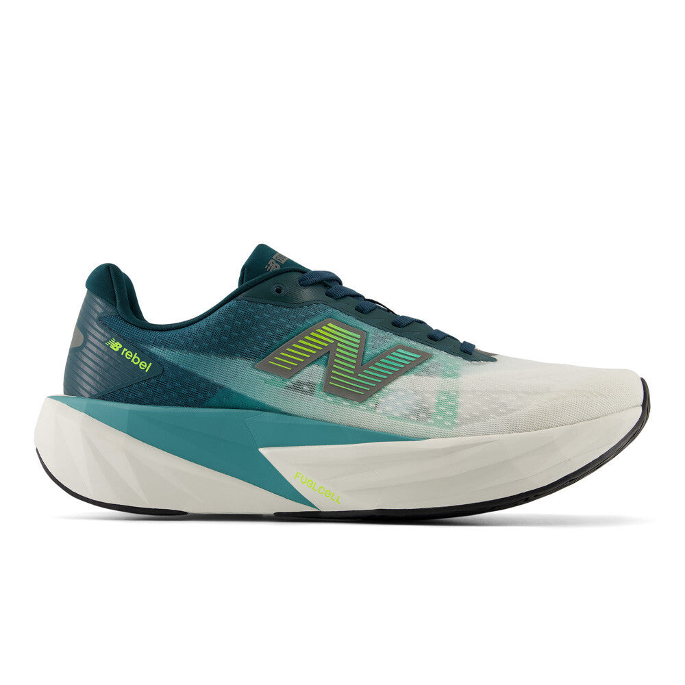 New Balance FuelCell Rebel v5 Men's Running Shoes - Medusa Green/Faded Teal
