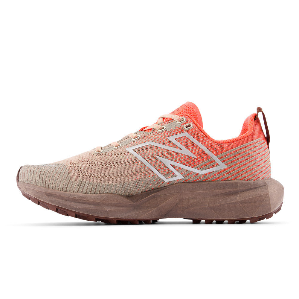 New Balance FuelCell Venym Men's Trail Running Shoes - Urgent Red/Flat Taupe/Silver Metallic