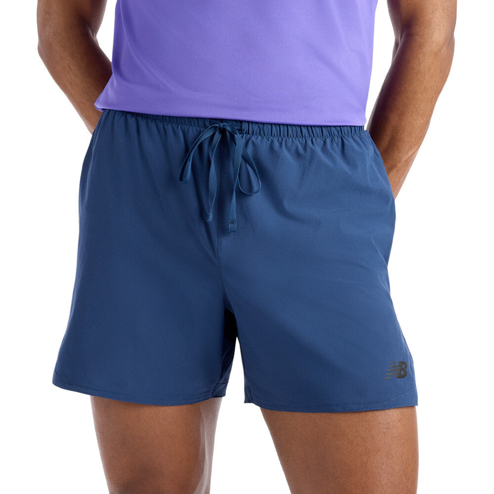 New Balance RC Essential 5 Inch Men's Running Shorts - Navy