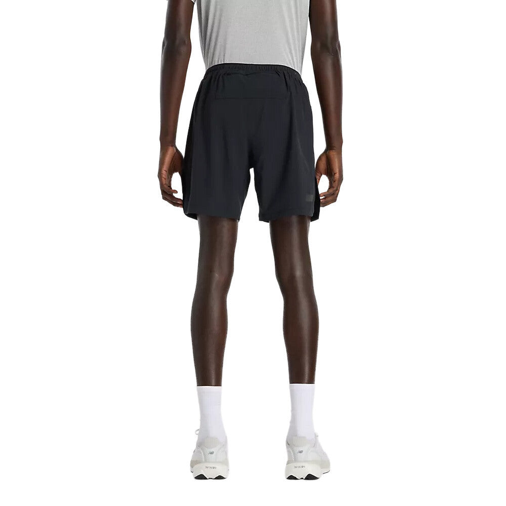 New Balance RC Essential 7 Inch Men's Running Shorts - Black/Slate Grey
