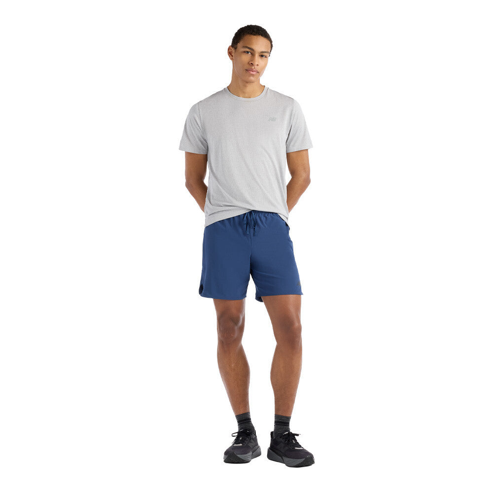 New Balance RC Essential 7 Inch Men's Running Shorts - New Navy