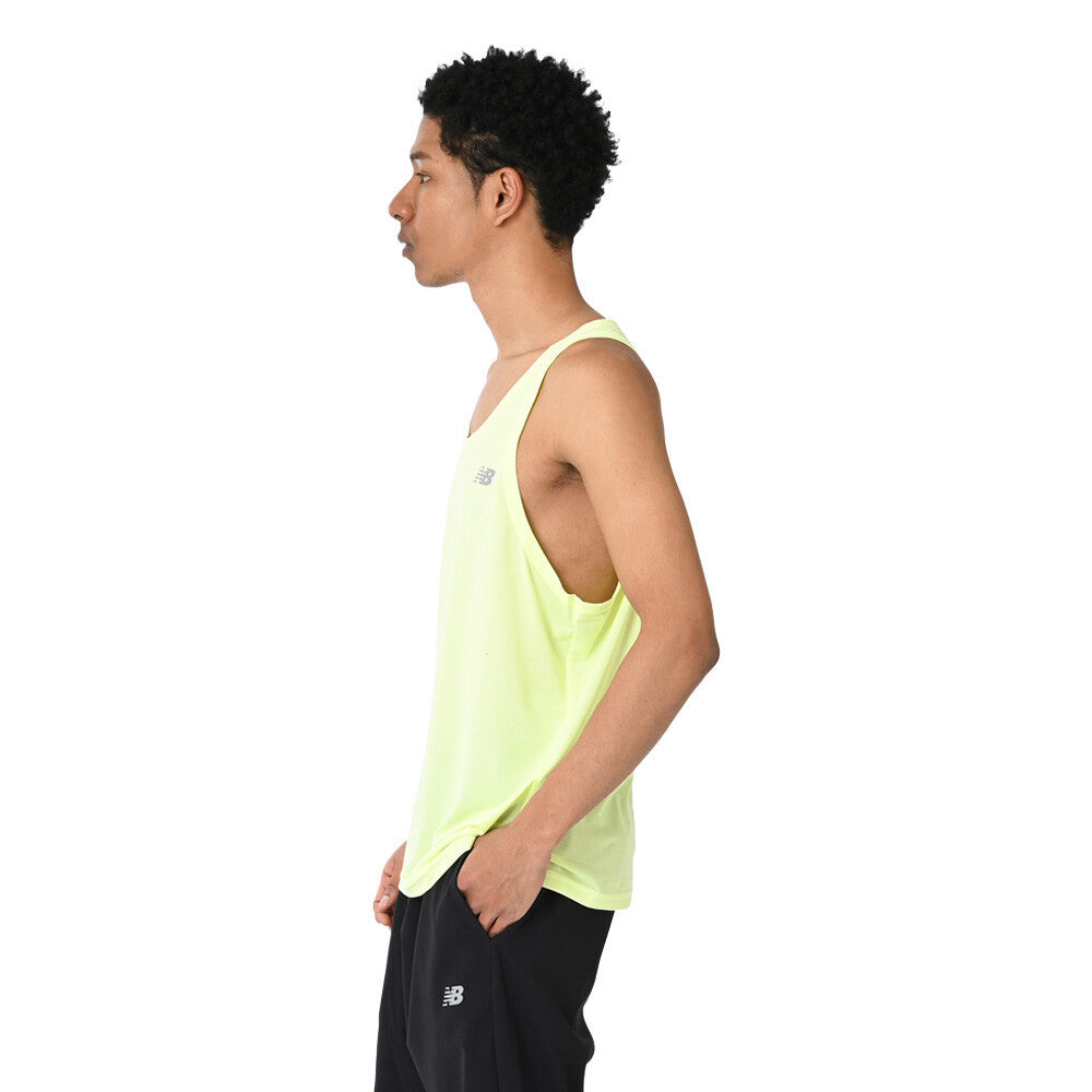 New Balance Sport Essentials Men's Vest - Yellow