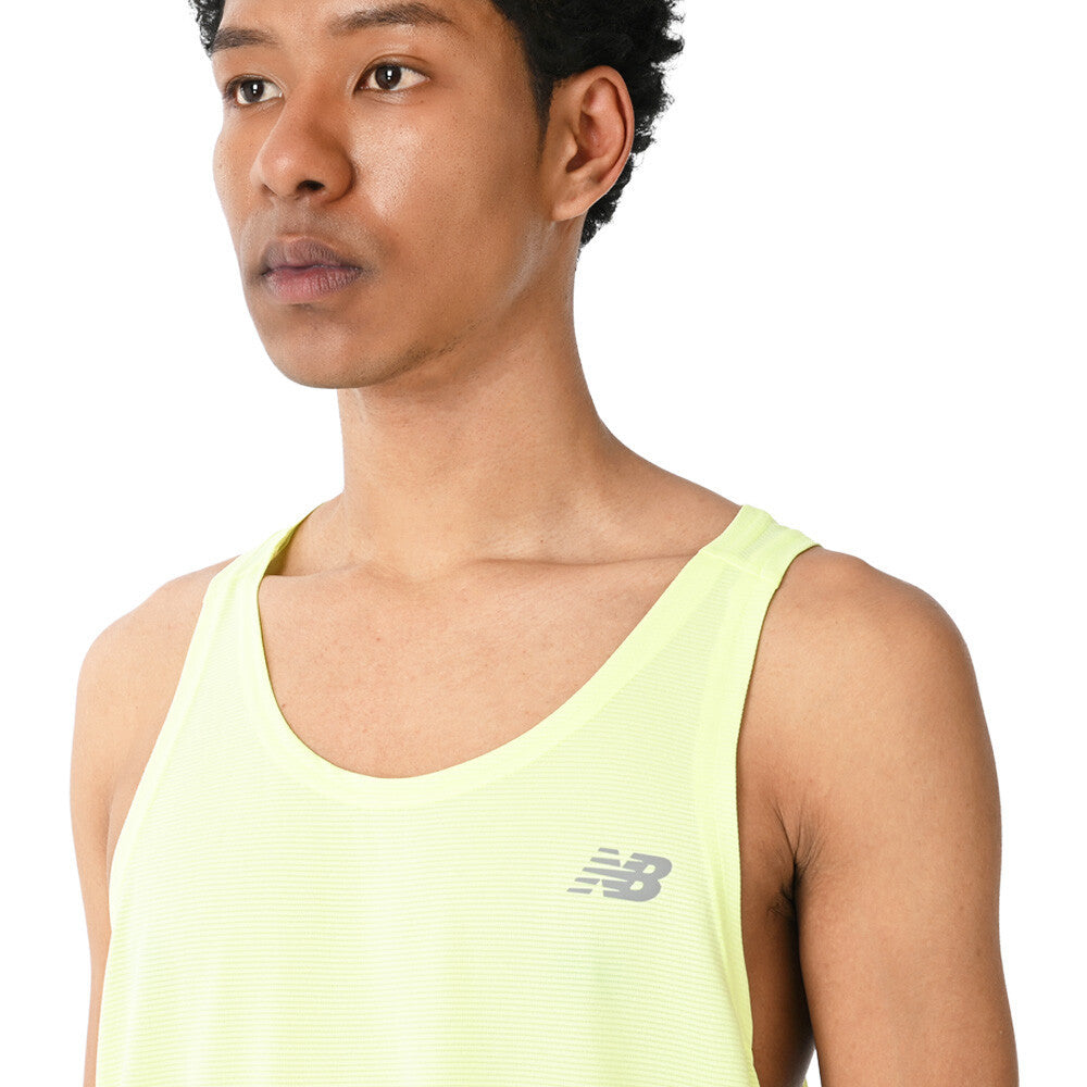 New Balance Sport Essentials Men's Vest - Yellow
