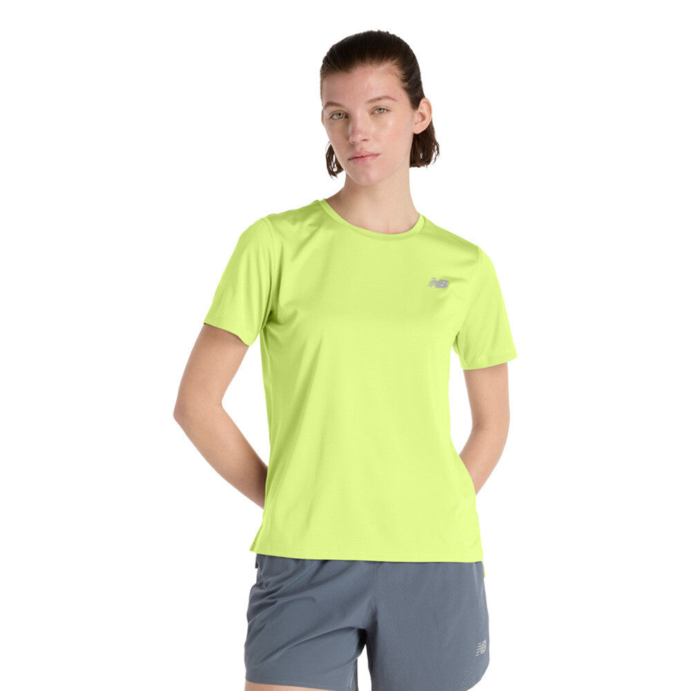 New Balance Sport Essentials Women's T-Shirt - Yellow