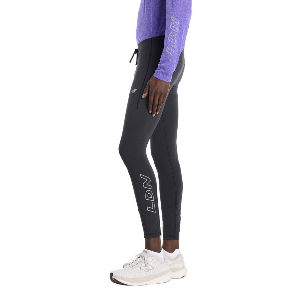 New Balance London Edition NB Sleek Pocket Men's Tights - Black