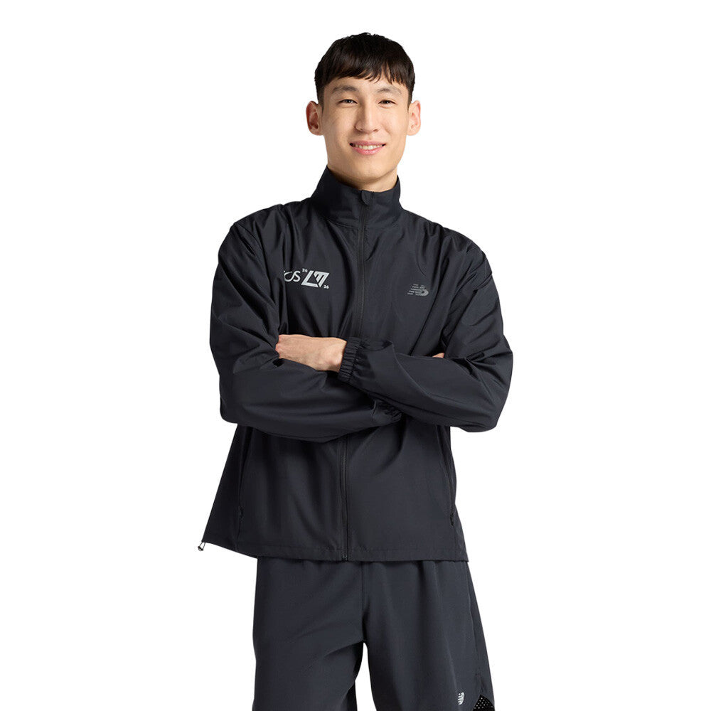 New Balance London Edition Fast Days Run Men's Jacket - Black