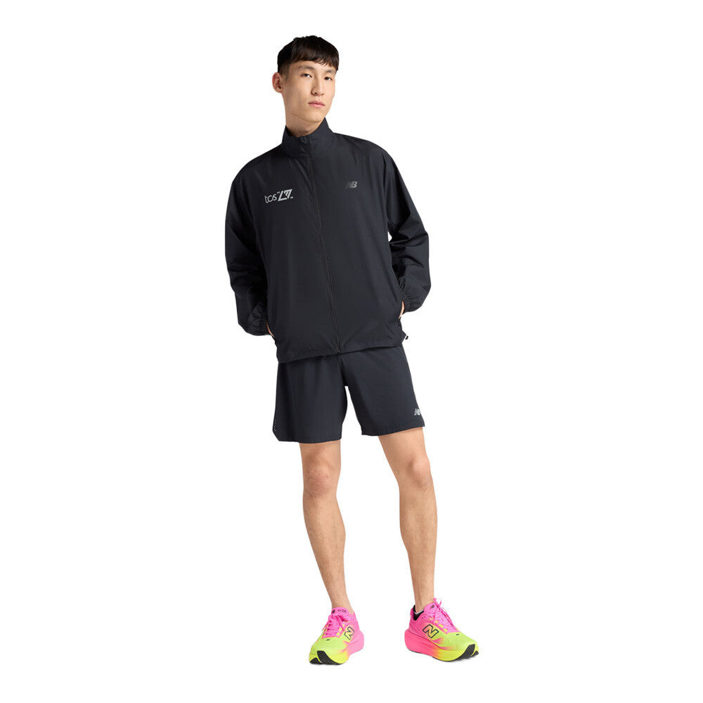New Balance London Edition Fast Days Run Men's Jacket - Black