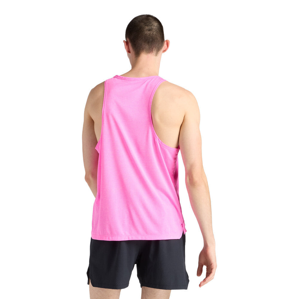 New Balance London Edition Athletics Men's Running Vest - Pink
