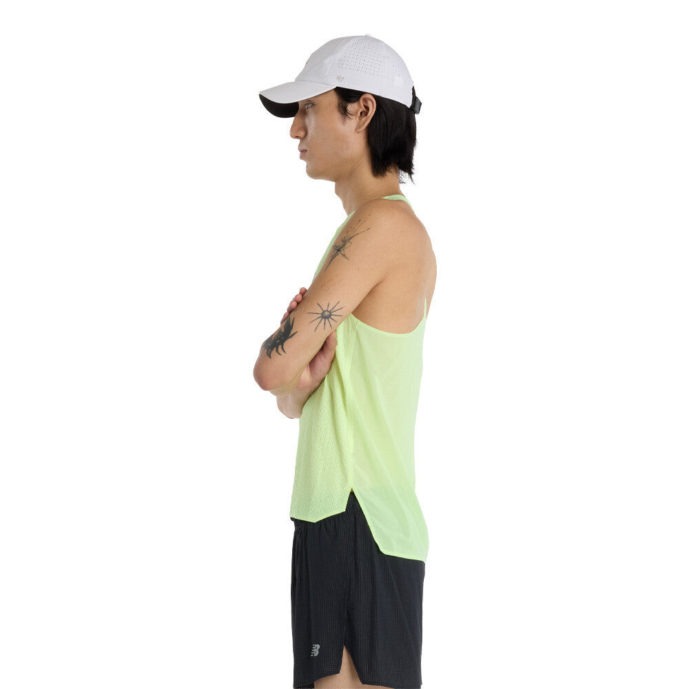 New Balance Race Day Ultra Light Men's Vest - Afterglow/Slate Grey