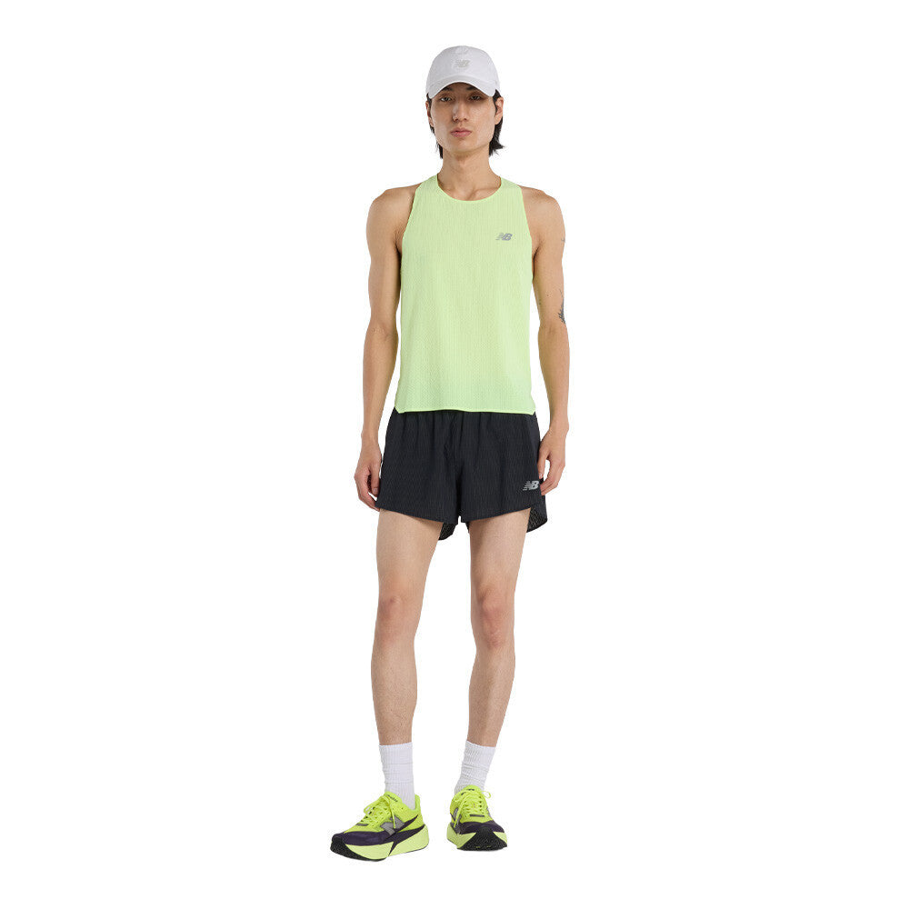 New Balance Race Day Ultra Light Men's Vest - Afterglow/Slate Grey