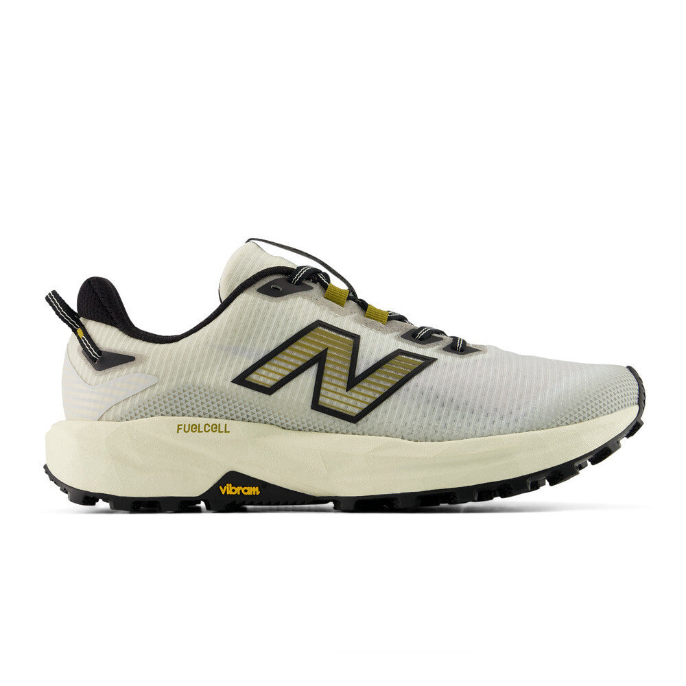 New Balance FuelCell Rebel Men's Trail Running Shoes - Angora/Black
