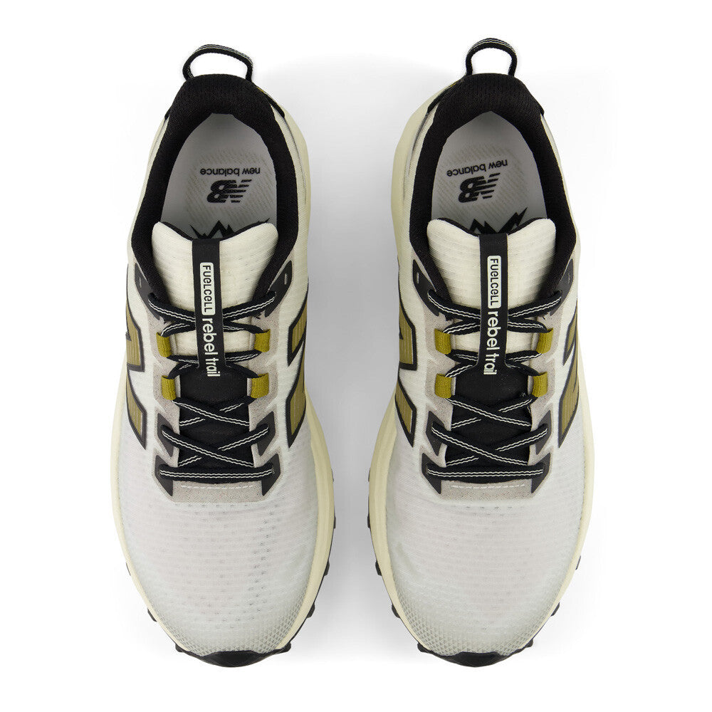 New Balance FuelCell Rebel Men's Trail Running Shoes - Angora/Black