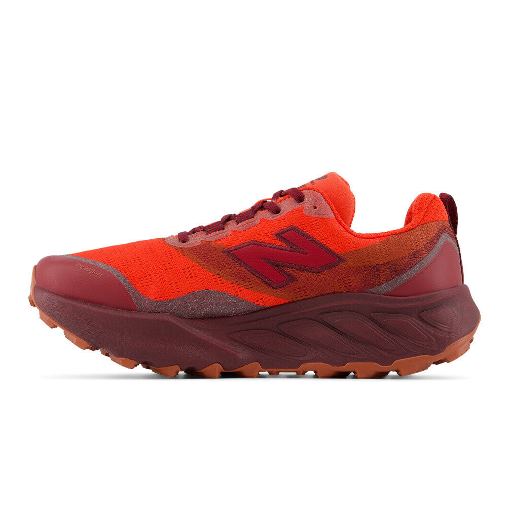 New Balance Fresh Foam X Hierro v9 Men's Trail Running Shoes (4E Width) - Neo Flame/Mulled Wine