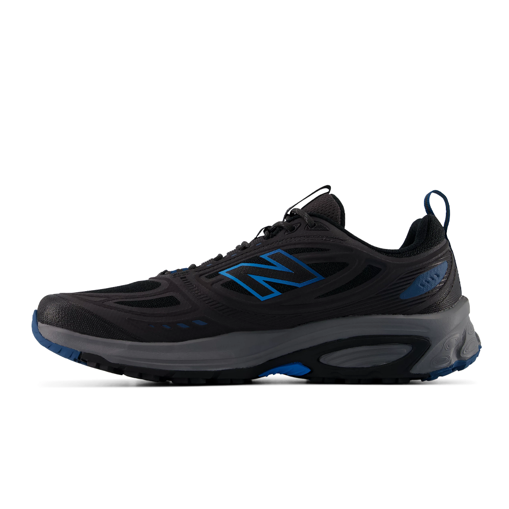 New Balance 410v9 Men's Trail Running Shoes (2E Width) - Black/Neptune Blue