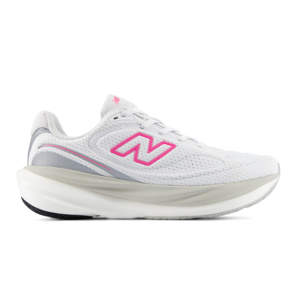 New Balance 1080v15 Women's Running Shoes - White/Pink Heat