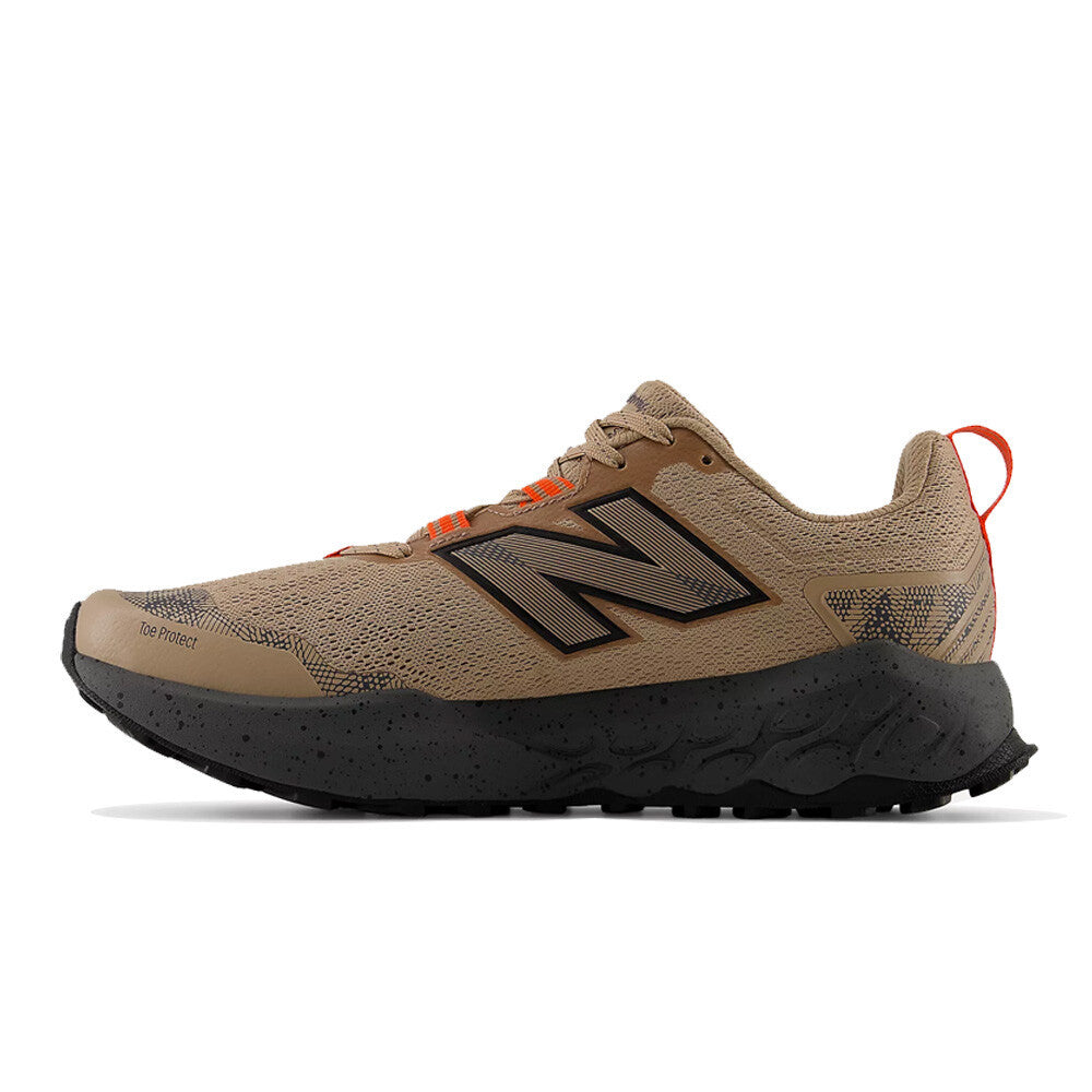 New Balance Fresh Foam X Garoe V2 Men's Trail Running Shoes - Flat Taupe/Urgent Red/Castlerock
