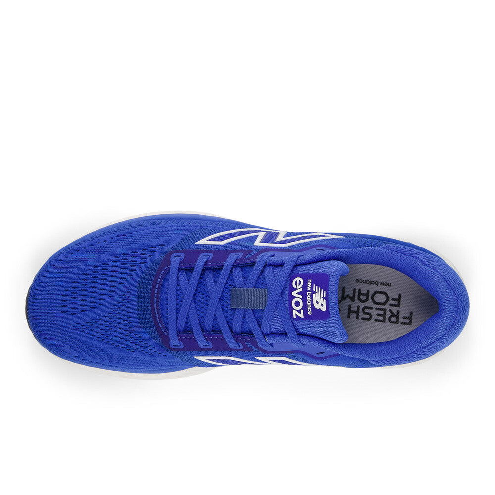 New Balance Fresh Foam X EVOZ v4 Men's Running Shoes - Blue Bird/White