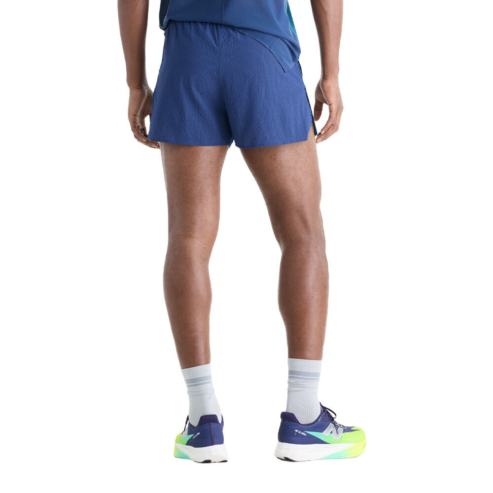 New Balance RC Ultra Light 3 Inch Printed Men's Running Shorts - Blue