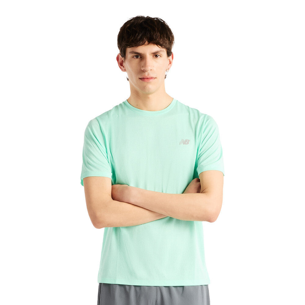 New Balance RC Essential Men's Running T-Shirt - Bright Mint