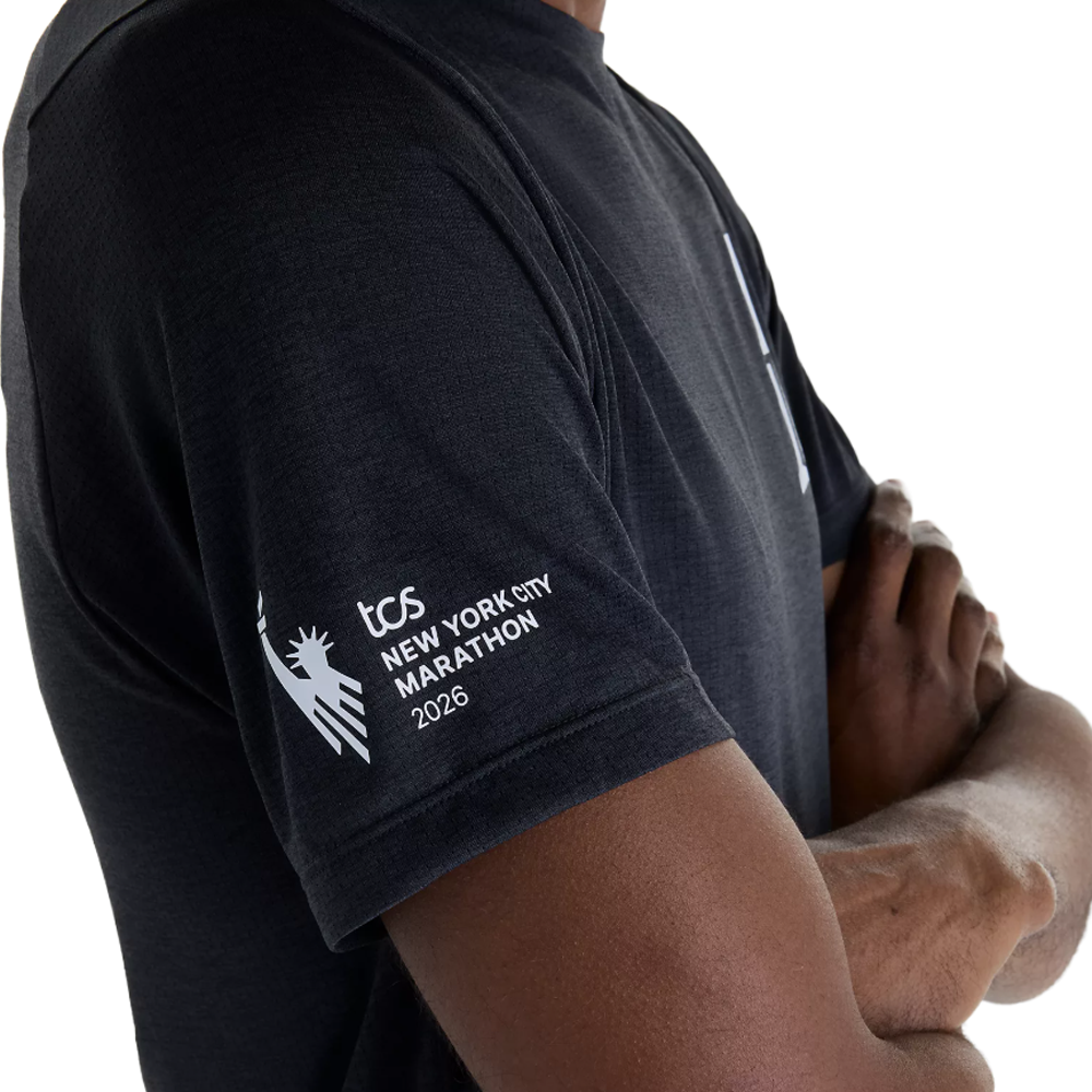 New Balance TCS NYC Marathon RC Essential Men's T-Shirt - Black