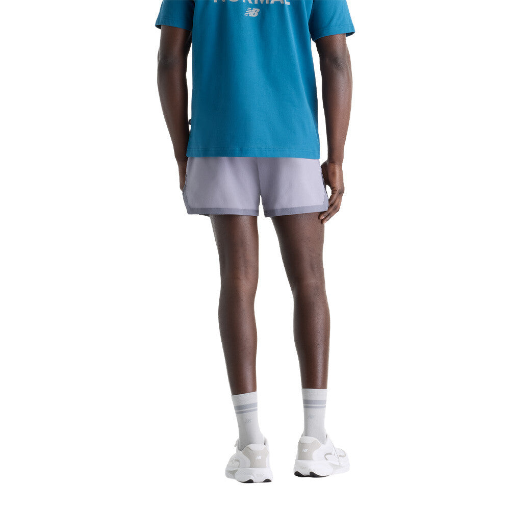 New Balance RC Essential 5 Inch Men's Running Shorts - Purple