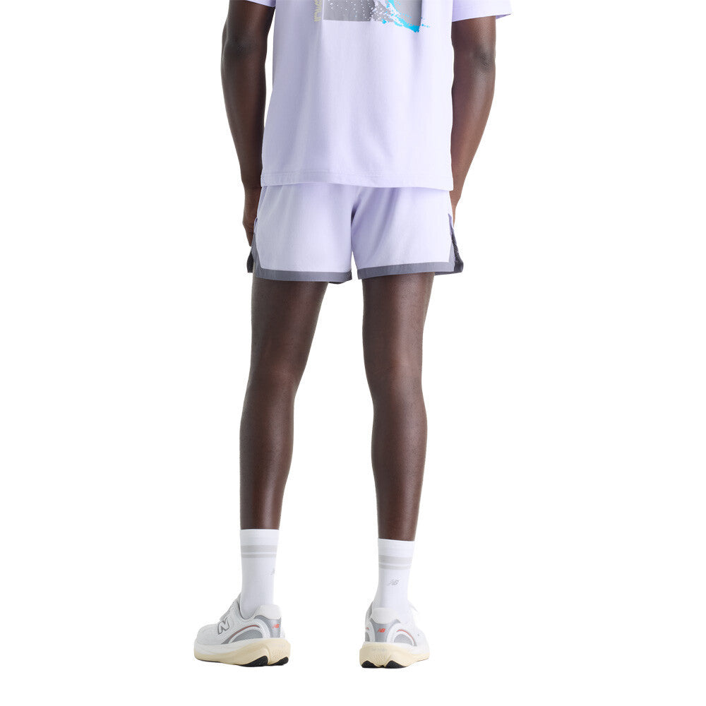 New Balance RC Essential 5 Inch Men's Running Shorts - Violet