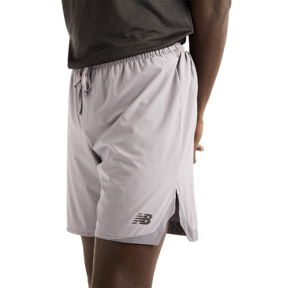 New Balance RC Essential 7 Inch Men's Running Shorts - Grey