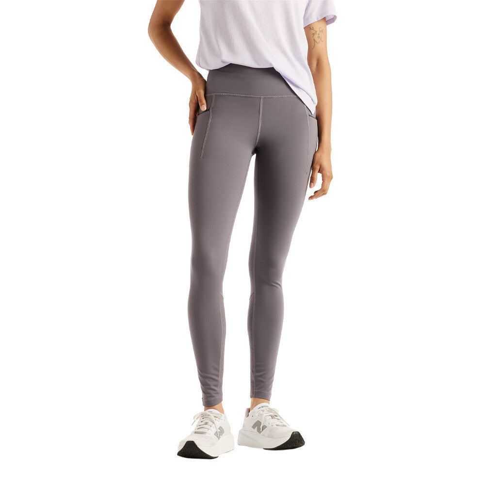 New Balance RC Reflective Heat High-Rise Women's Tights - Neptune Grey