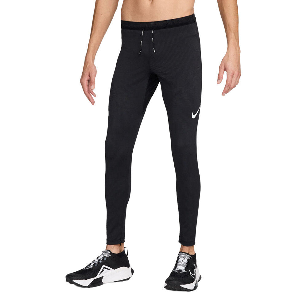 Nike Dri-FIT ADV AeroSwift Men's Running Tights - Black/Summit White