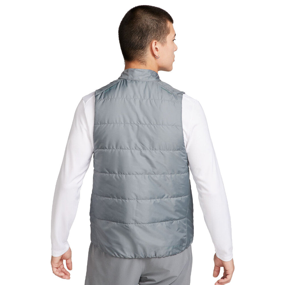 Nike Therma-FIT ADV Repel Downfill Running Gilet - SP25 - SMOKE GREY/REFLECTIVE BLACK