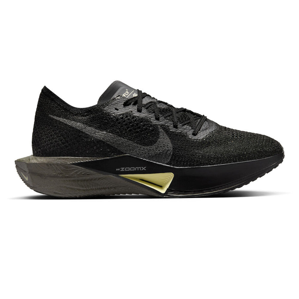 Nike ZoomX Vaporfly Next% 3 Men's Running Shoes - Black/Olive Aura/Metallic Medium Ash