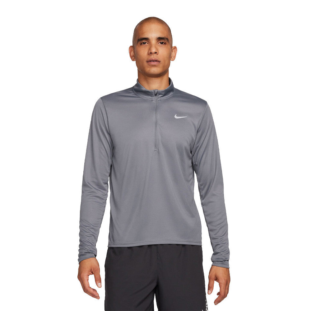 Nike Dri-FIT Pacer Men's Half-Zip Top - Smoke Grey