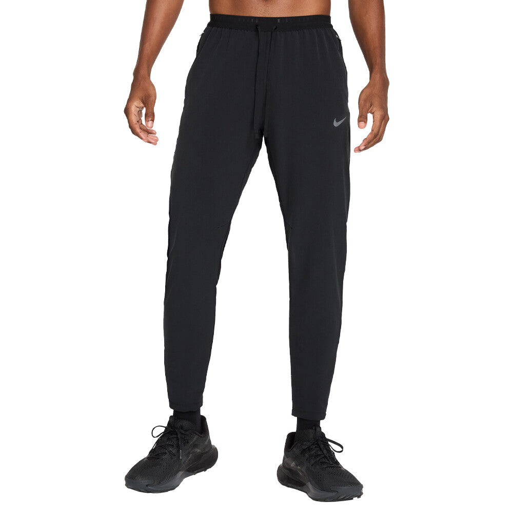 NIKE DRI-FIT STRIDE WOVEN RUNNING PANTS BLACK
