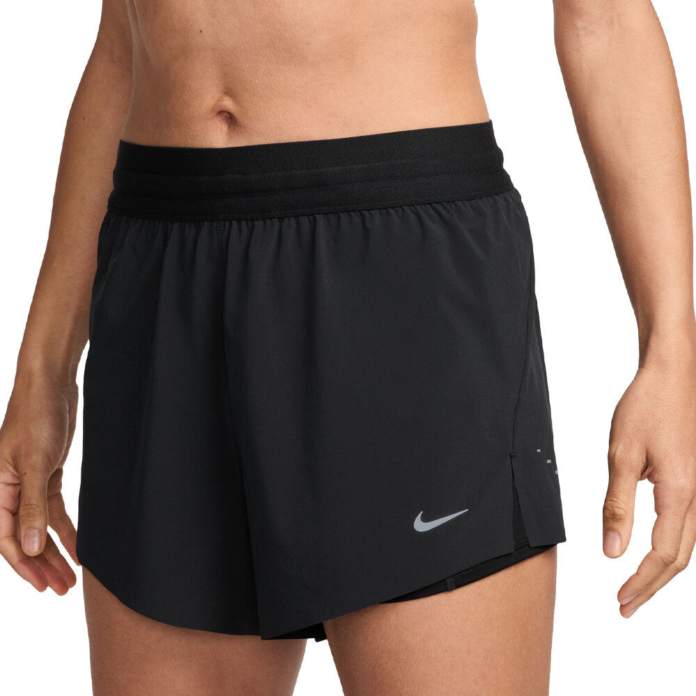 Nike Dri-FIT Swift Women's Shorts - Black/Reflective Silver