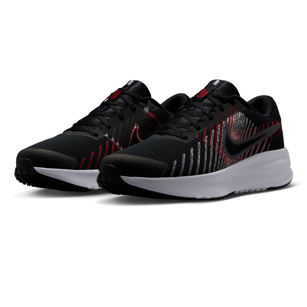 Nike Run Defy Men's Running Shoes - Black/University Red/White