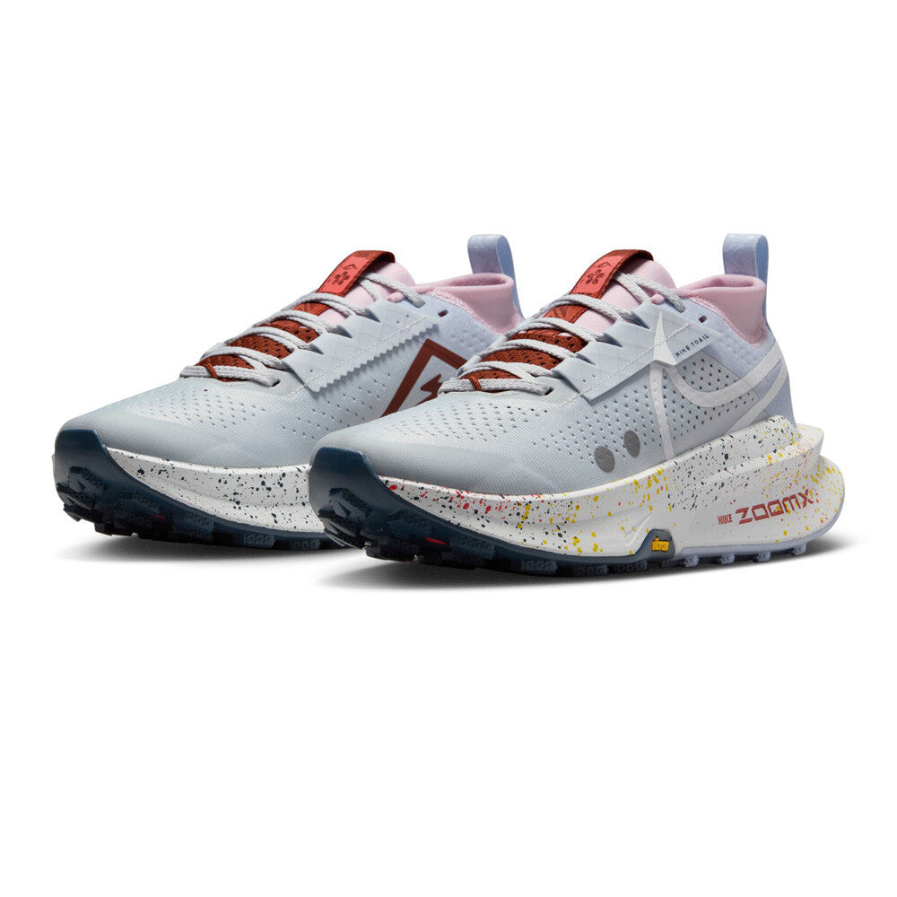Nike Zegama 2 Women's Trail Running Shoes - Pure Platinum/Football Grey/Pink Foam