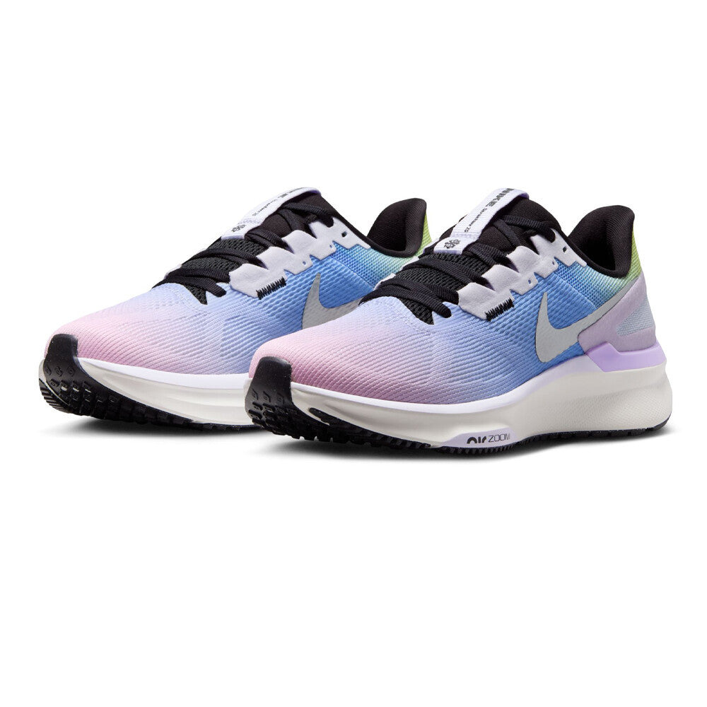 Nike Air Zoom Structure 25 SE Women's Running Shoes - Amethyst Tint/Black/Light Lemon Twist