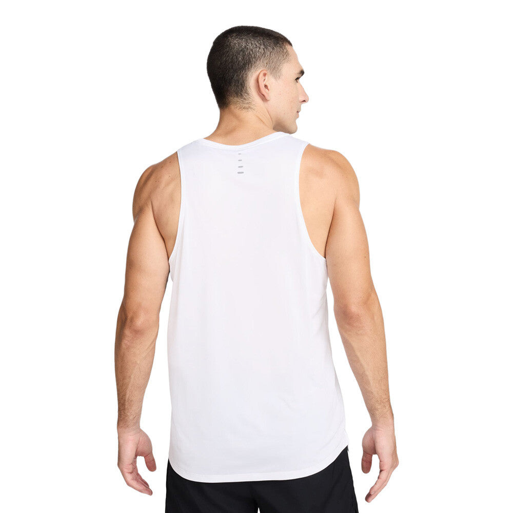 Nike Stride Dri-FIT ADV Men's Running Vest - White/Reflective Silver