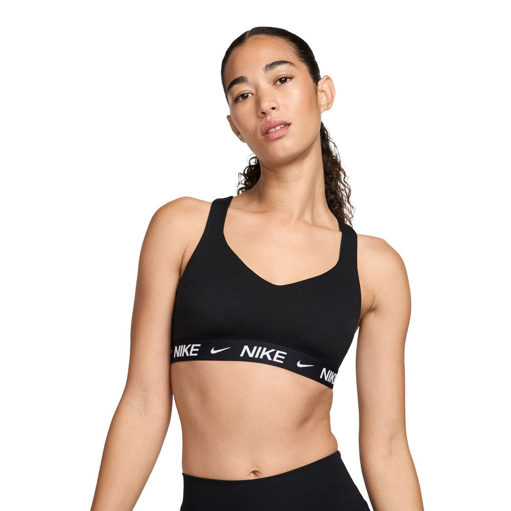 Nike Dri-FIT Indy High Support Women's Sports Bra - Black/White