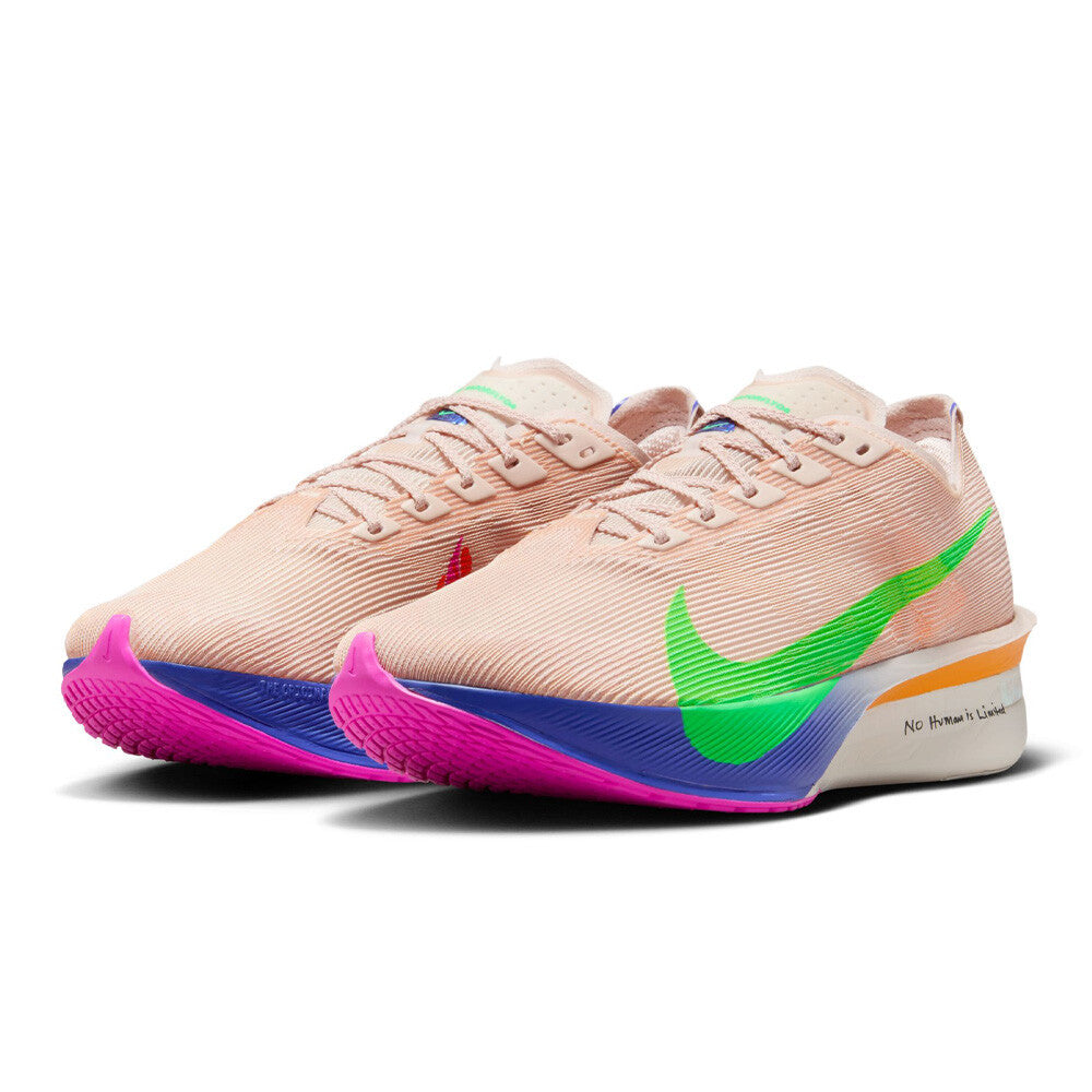 Nike ZoomX Vaporfly Next% 4 EK Women's Running Shoes - Silt Red/Green Shock/Fire Pink