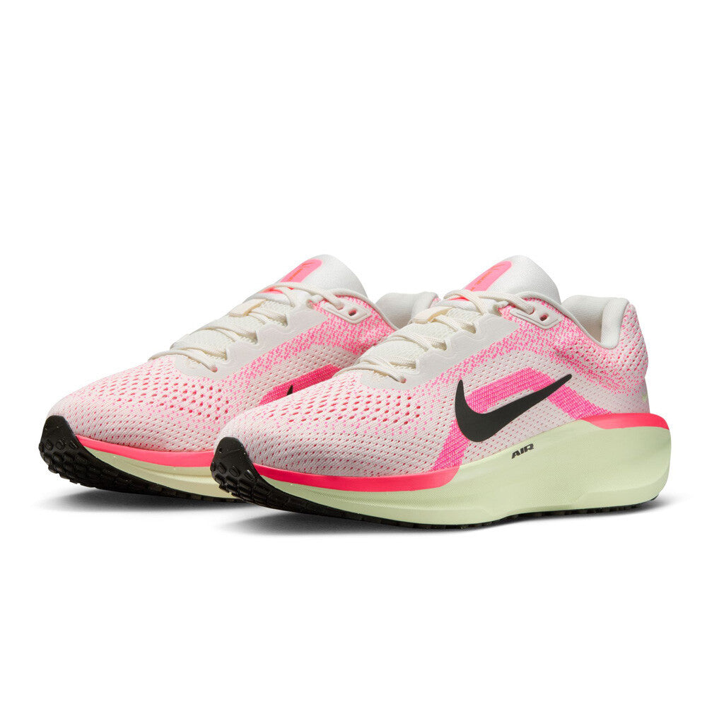 Nike Air Winflo 11 Women's Running Shoes - Sail/Hyper Pink/Bright Crimson