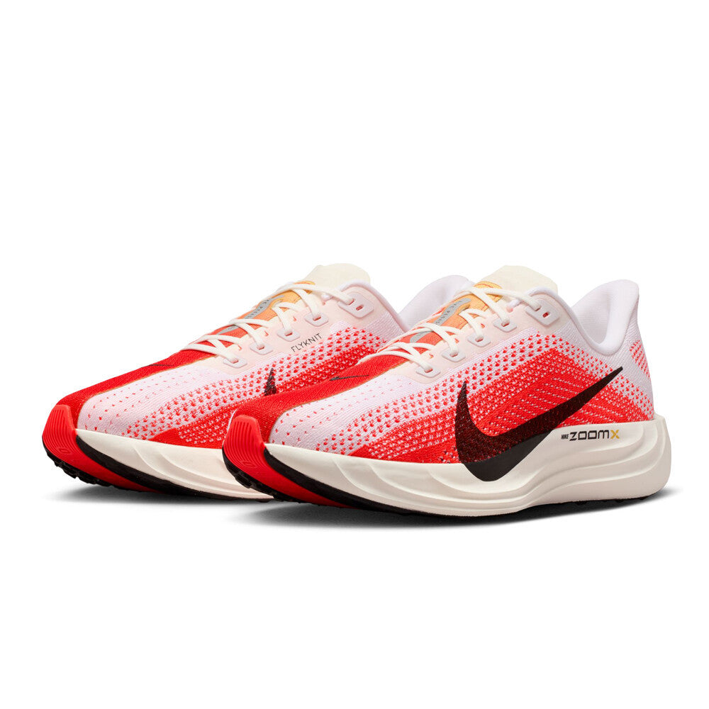 Nike Pegasus Plus Men's Running Shoes - White/Bright Crimson/Topaz Gold